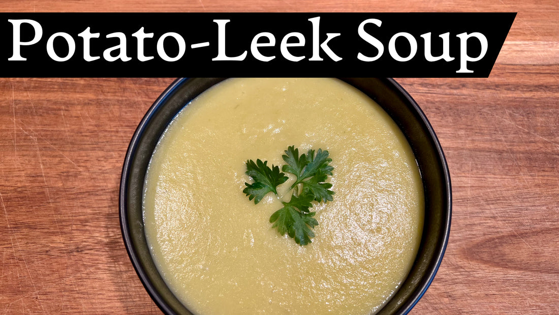 Classic Leek and Potato Soup Recipe – A Comforting Winter Staple