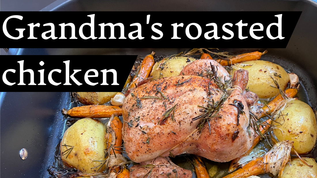 Grandma’s Roasted Chicken: A Hearty, Homestyle Recipe